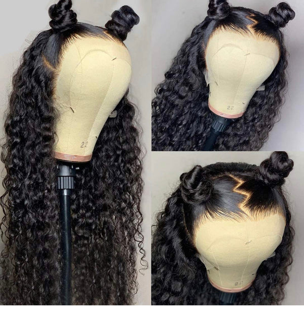 Water Wave Lace Front Wig Indian Hair